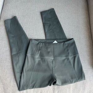 Girlfriend Collective Olive Green Leggings
